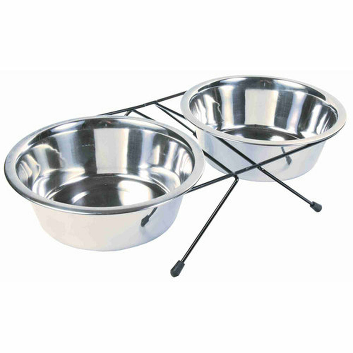 Mangeoire Double pour chiens ou chats - Museauxxxl
