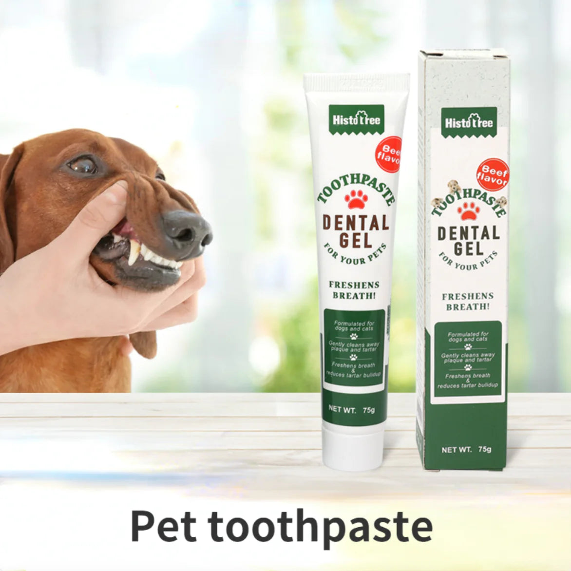 Dentifrice pour animaux de compagnie - Museauxxxl