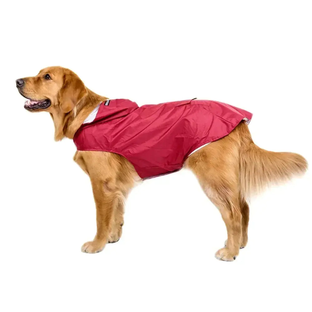Manteau de pluie (très) grand chien avec capuche - Museauxxxl