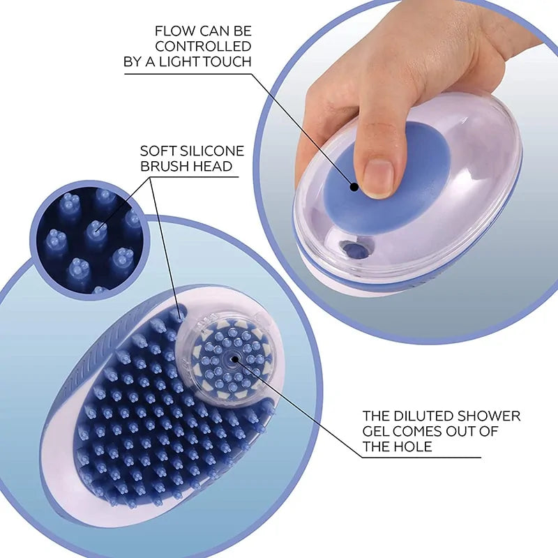 Brosse 3 en 1 chien/chat - Museauxxxl