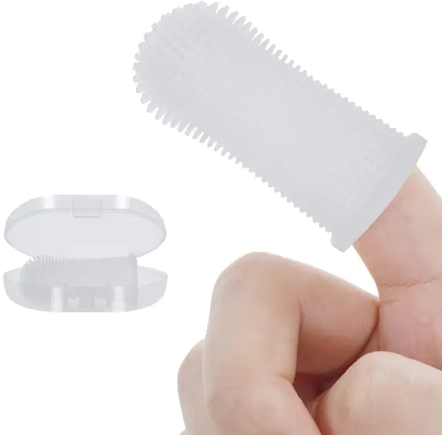 Doigt simple brosse à dent pour animaux de compagnie - Museauxxxl