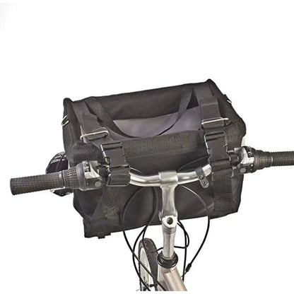 Panier de transport à vélo pour chiot, petit chien ou chat - Museauxxxl